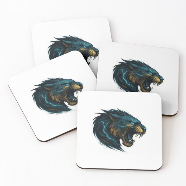 Item preview, Emerald Roar Crest designed and sold by pixelpulsenyc.