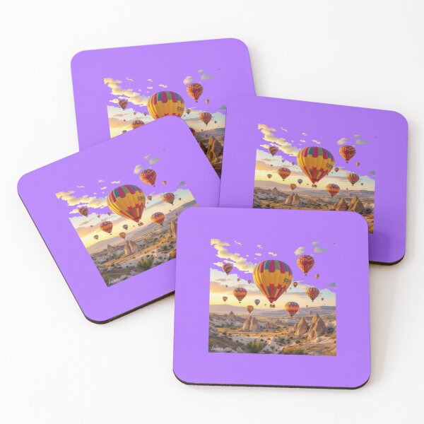 Item preview, Cappadocia Turkey Sunset Valley 3D Sketch ,  designed and sold by PaintMeWorld.