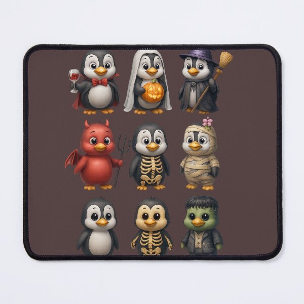 Item preview, Halloween Penguins – 9 Costumes, One Frosty Party. Pingouins d’Halloween – Neuf déguisements, une fête givrée designed and sold by Drawingshirts.