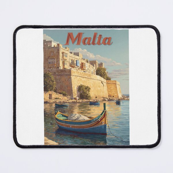 Item preview, Malta – Fortress & Traditional Fishing Boat Design designed and sold by Meiersbeste.
