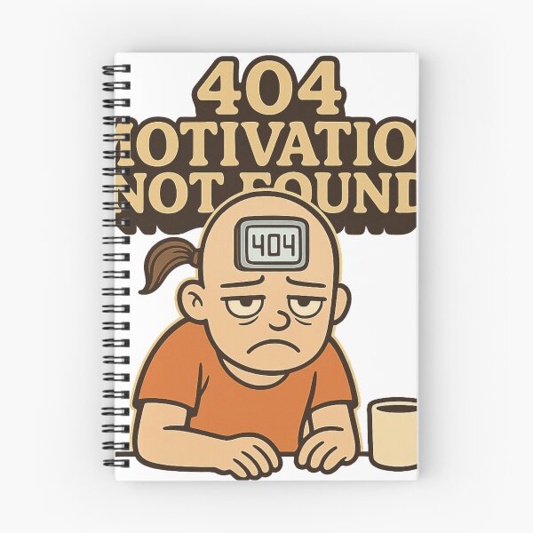 Item preview, 404 Motivation Not Found designed and sold by Boldolka.