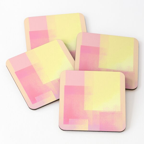Item preview, Pastel abstract with rectangles designed and sold by ArtHouseNiklas.