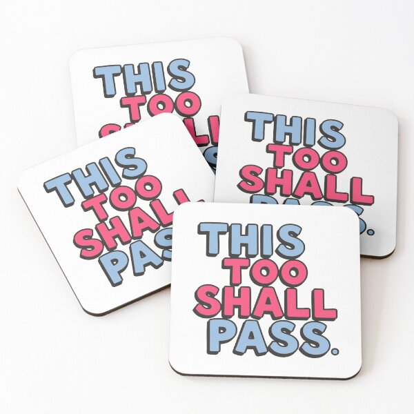 Item preview, This Too Shall Pass - Bold Retro designed and sold by ZenPaths.