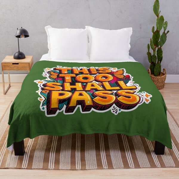 Item preview, This Too Shall Pass - 3D Graphic Design designed and sold by ZenPaths.