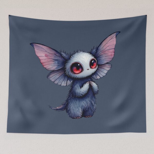 Item preview, Cute Cryptid Creature | Spooky Cute Collectible Monster Art designed and sold by Ombrya.