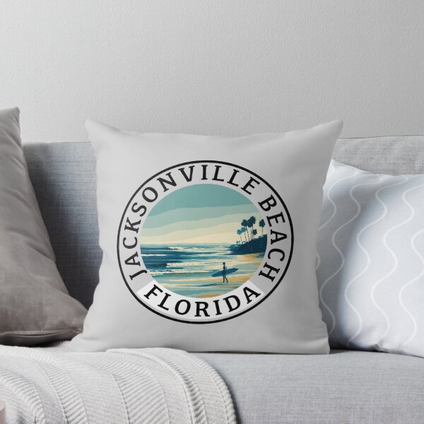 Item preview, Jacksonville Beach - Florida (with Black Lettering) designed and sold by VelvetRoom.