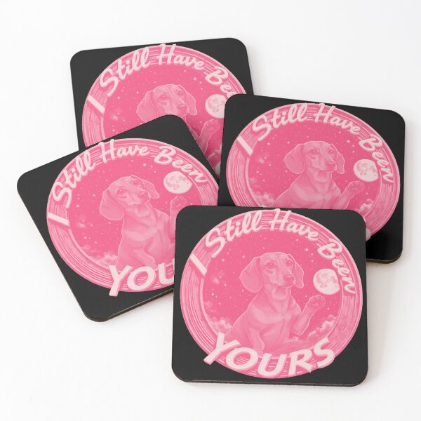 Item preview, Dachshund Under Moonlight With Loving Quote designed and sold by e-camelleone.