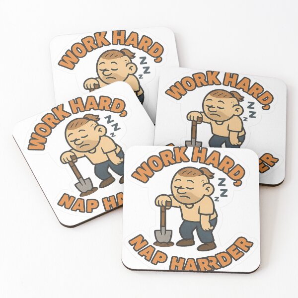 Item preview, Work Hard, Rest Smarter designed and sold by Boldolka.