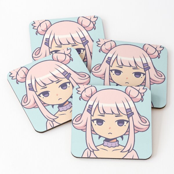 Item preview, Pastel Aesthetic Anime Girl Character Portrait designed and sold by ForbiddenPrints.