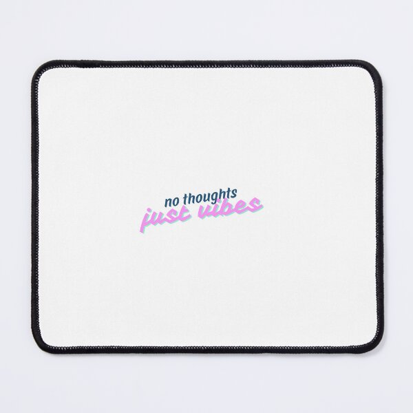 Item preview, no thoughts just vibes  designed and sold by INK AND AURA.