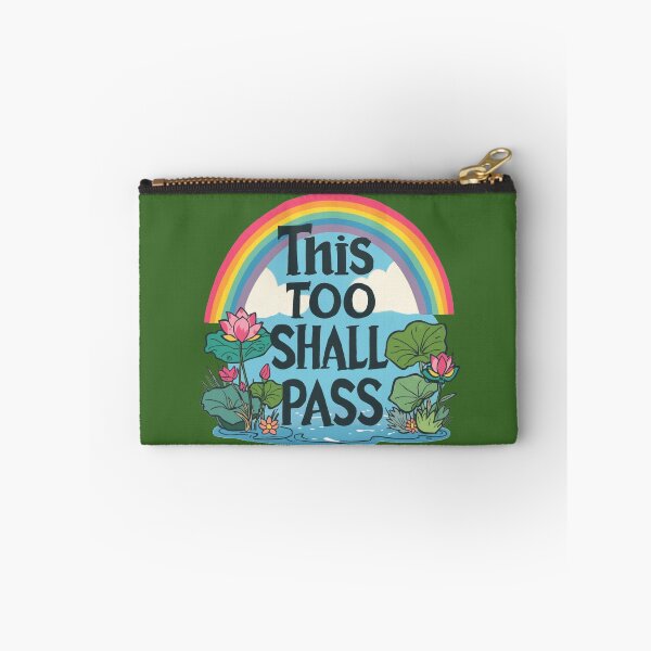 Item preview, This Too Shall Pass - Artistic Lotus Design designed and sold by ZenPaths.