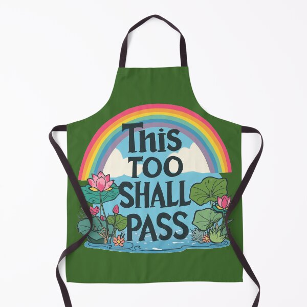 Item preview, This Too Shall Pass - Artistic Lotus Design designed and sold by ZenPaths.