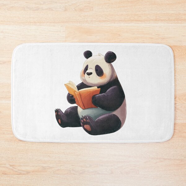 Item preview, Reading Panda | Sticker designed and sold by NicolasGlowArt.