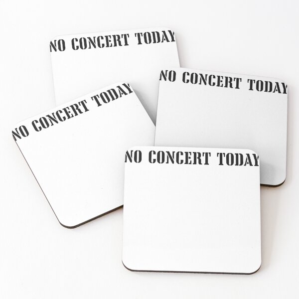Item preview, No Concert Today Live Music Fans Sad Statement Design designed and sold by Lunaria Arts.