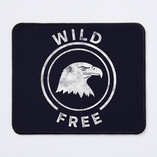 Aperçu de l'œuvre Sauvage et libre – Design vintage Eagle Freedom créée et vendue par Imaginationbeyond.