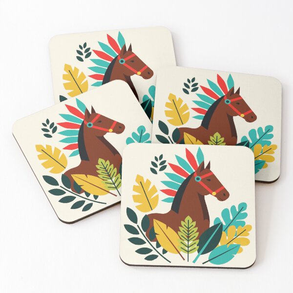 Item preview, A horse in a graphic style designed and sold by Design4uStudio.