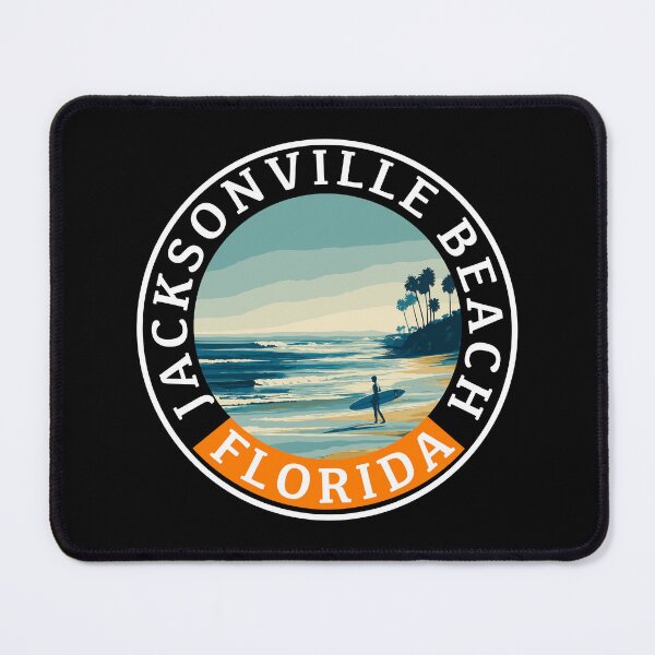 Item preview, Jacksonville Beach - Florida (with White Lettering) designed and sold by VelvetRoom.