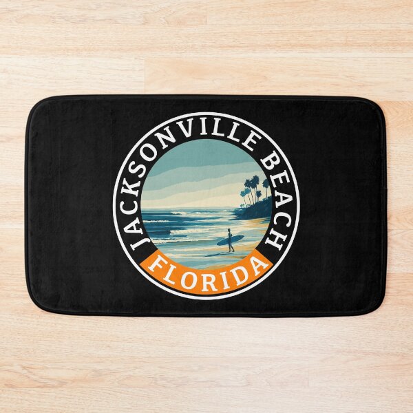 Item preview, Jacksonville Beach - Florida (with White Lettering) designed and sold by VelvetRoom.