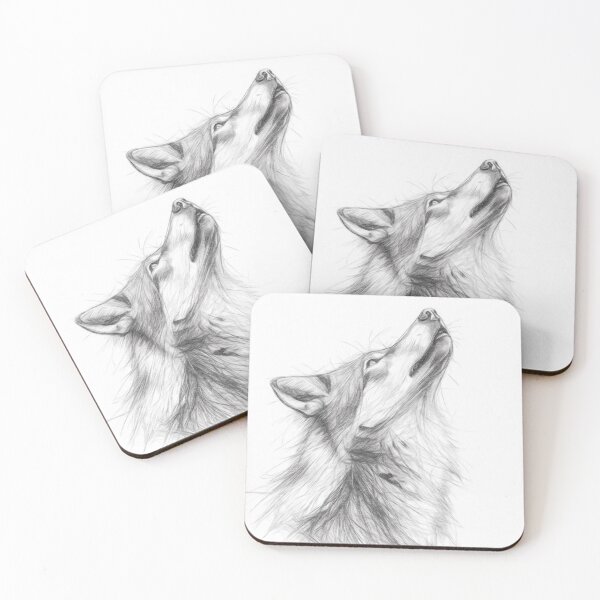Item preview, Wolf Pencil Sketch designed and sold by Leon Woods Pencil Art.