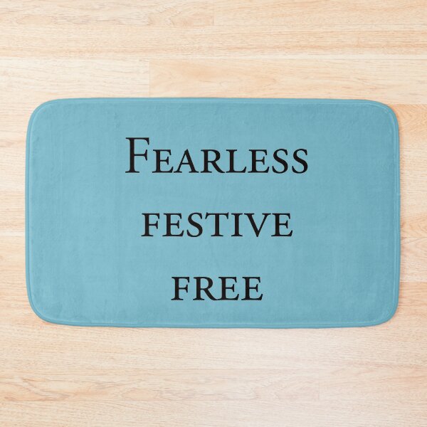 Item preview, Fearless, Festive, Free – Bold Holiday Inspiration Design designed and sold by ArtNestVerse.