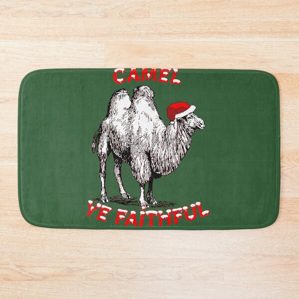 Item preview, Camel Ye Faithful Fun Pun Holiday Design designed and sold by taiche.