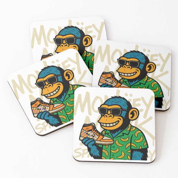 Item preview, MONKEY MARK – Sneaker Ape Mosaic Style designed and sold by DixTartare.