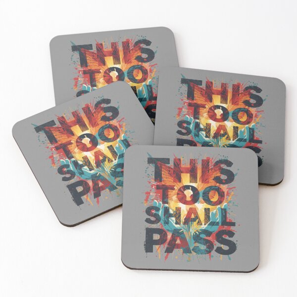 Item preview, This Too Shall Pass - Abstract Graphic designed and sold by ZenPaths.