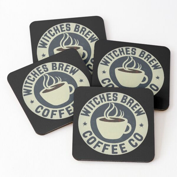 Item preview, WITCHES BREW COFFEE CO - MODERN SLEEK DESIGN designed and sold by Big Bang Canvas.