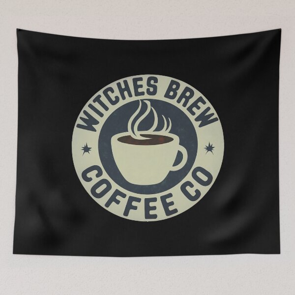 Item preview, WITCHES BREW COFFEE CO - MODERN SLEEK DESIGN designed and sold by Big Bang Canvas.