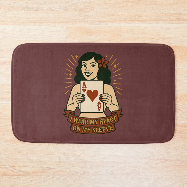 Item preview, I Wear My Heart On My Sleeve designed and sold by Cookies Rider Store.