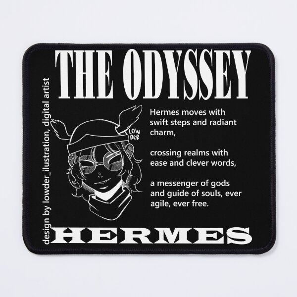 Item preview, Hermes Line Art – Greek Mythology Inspired Design designed and sold by lowder.