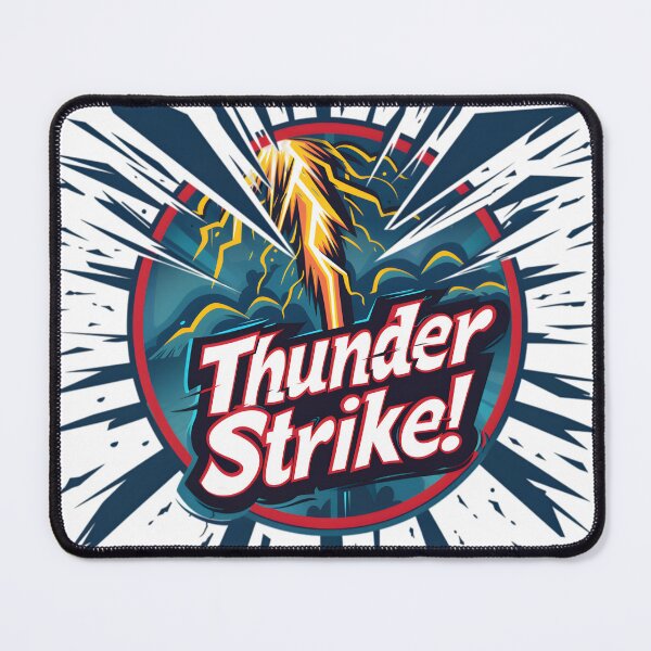 Item preview, Thunder Strike Lightning Comic Blast designed and sold by Jackflash2023.