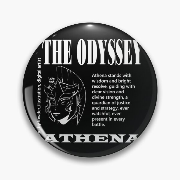 Item preview, Athena Line Art – Greek Mythology Inspired Design designed and sold by lowder.