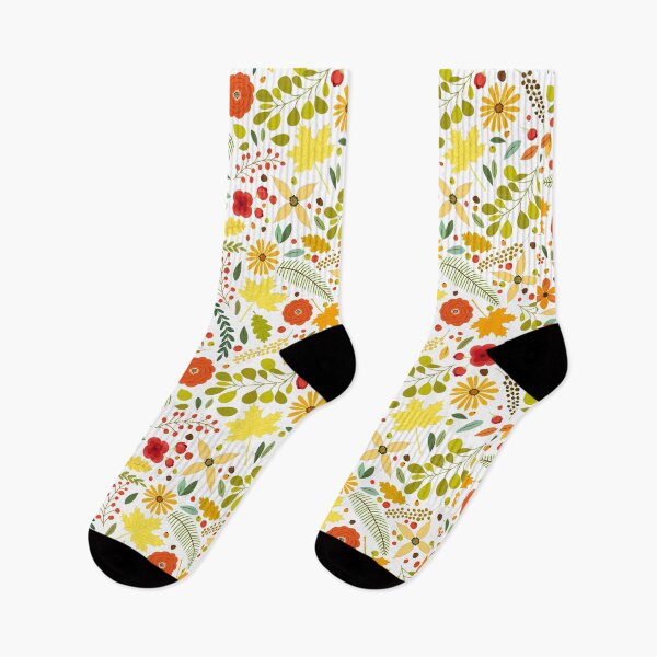 Item preview, Botanical Bliss Autumn Leaves, Fall Theme Pattern designed and sold by Mozaic Clothes.