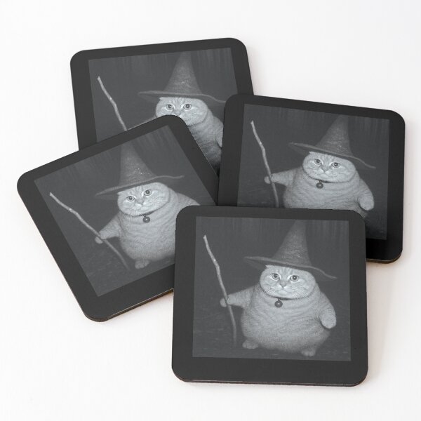 Item preview, Funny Fat Wizard Cat designed and sold by misslouve23.