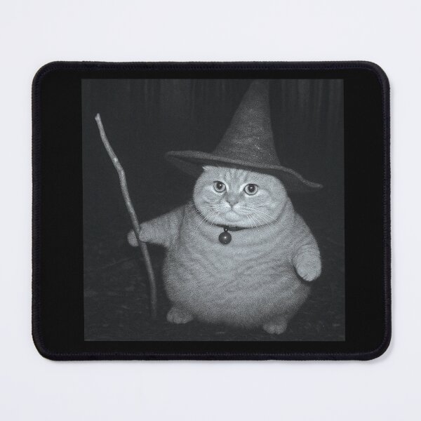 Item preview, Funny Fat Wizard Cat designed and sold by misslouve23.