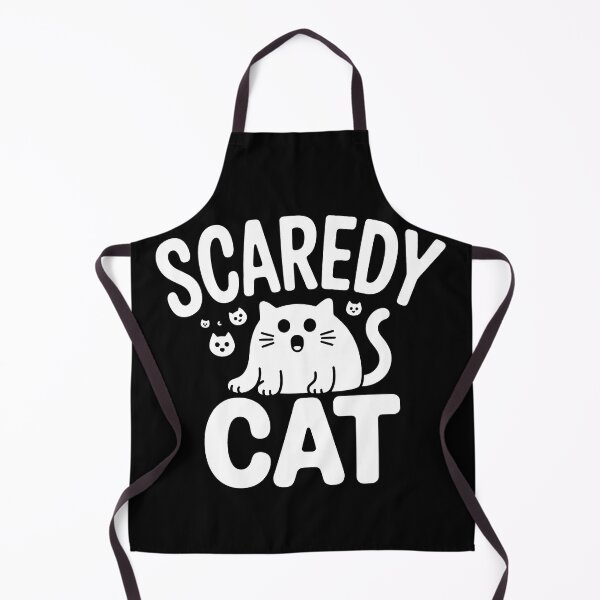 Item preview, Scaredy Cat Funny Halloween designed and sold by sandrahofer-art.