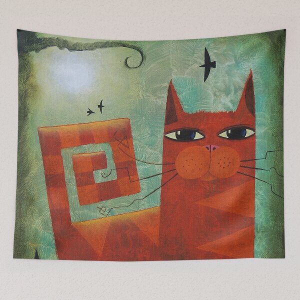 Item preview, Cat Under the Sun artwork by David King 2025sept17a  designed and sold by ArtistDavidKing.