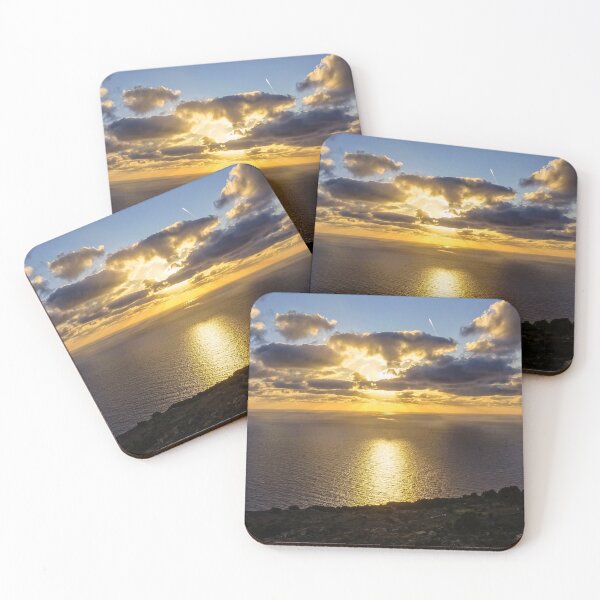 Item preview, Malta Sunset Over The Mediterranean Sea Summer Holiday designed and sold by eclecTEEq.
