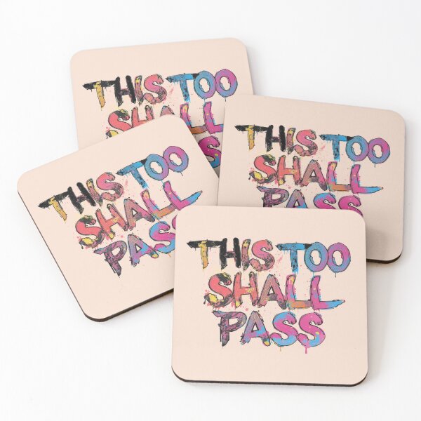 Item preview, This Too Shall Pass - Drip Art designed and sold by ZenPaths.