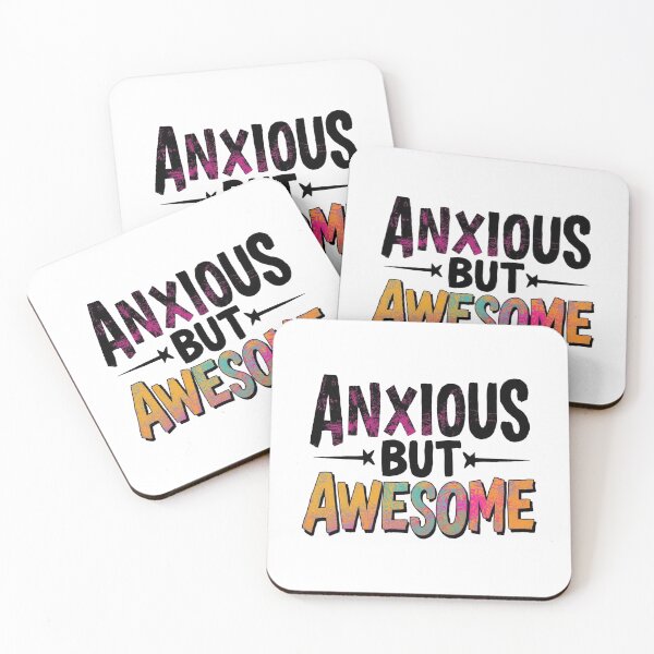 Item preview, Anxious But Awesome - Graphic Design designed and sold by ZenPaths.