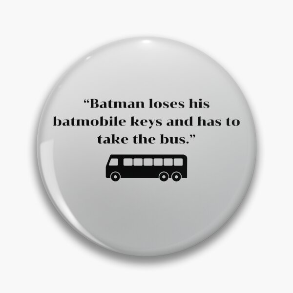Item preview, “The Dark Knight Commutes” designed and sold by nighttime1990.