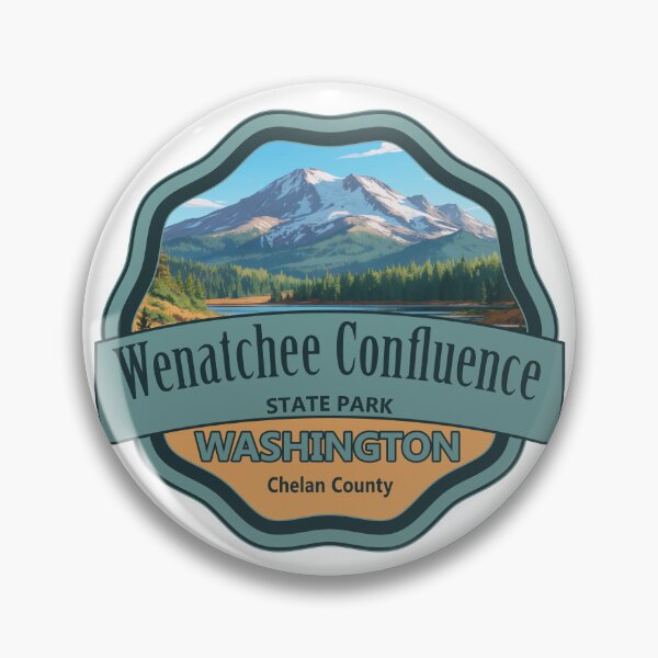 Item preview, Wenatchee Confluence State Park, Chelan County, Washington designed and sold by Wanderful-roads.