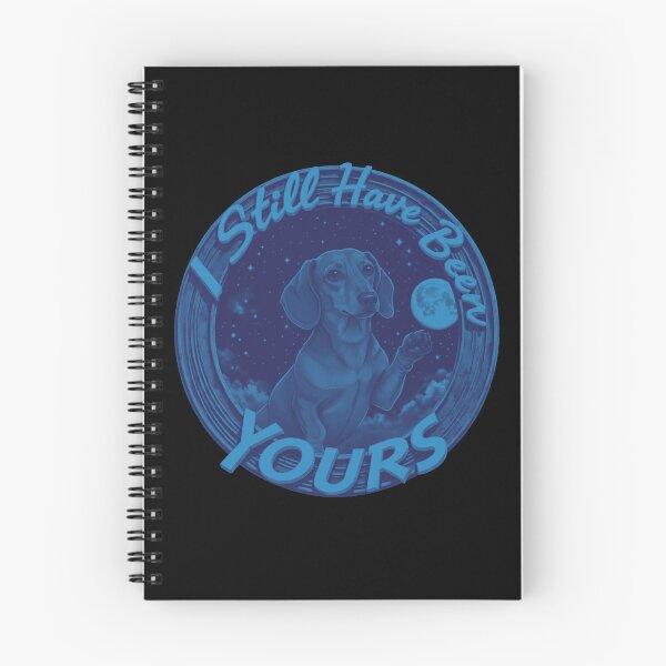 Item preview, Dachshund Under Moonlight With Loving Quote designed and sold by e-camelleone.