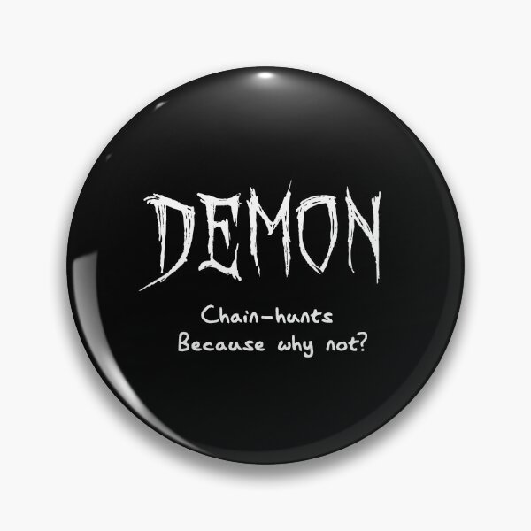 Item preview, Phasmo - Ghost type - Demon no2 designed and sold by NZfun.