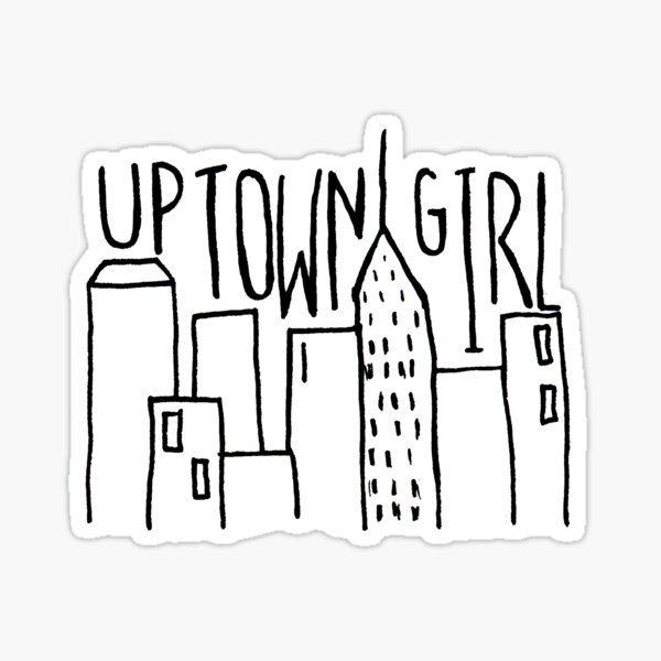 uptown girl billy joel lyric video