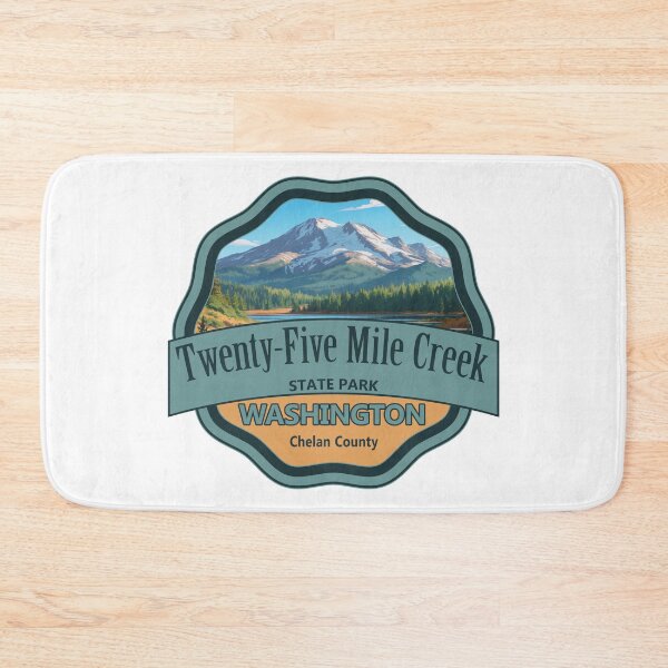 Item preview, Twenty-Five Mile Creek State Park, Chelan County, Washington designed and sold by Wanderful-roads.