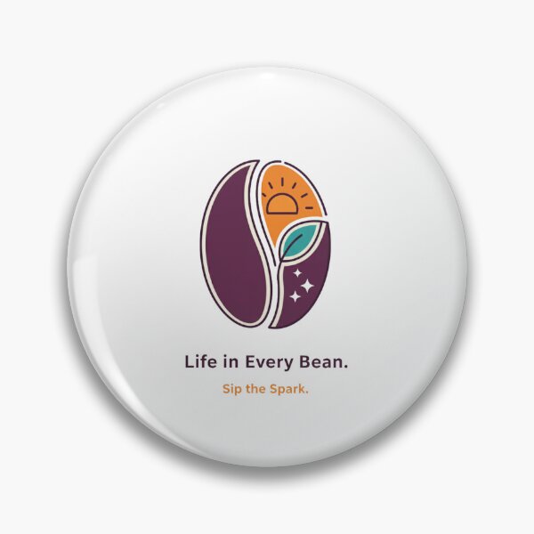 Item preview, Minimal Coffee Bean Symbol - Abstract Coffee Art designed and sold by Craft Ctyle.