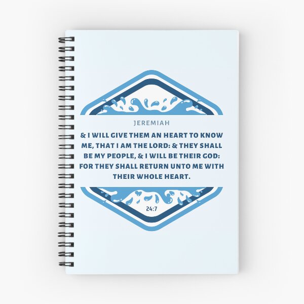 Item preview, Jeremiah 24:7 designed and sold by Undonemadenew.