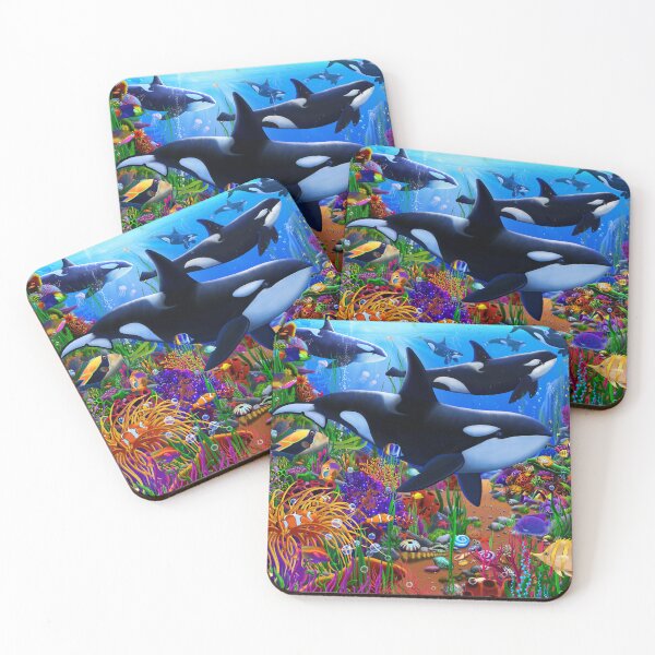 Item preview, Amazing Ocean Orca's designed and sold by GeraldNewtonArt.